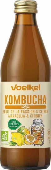 Organic Kombucha Passion Fruit-Lemon 330 ml